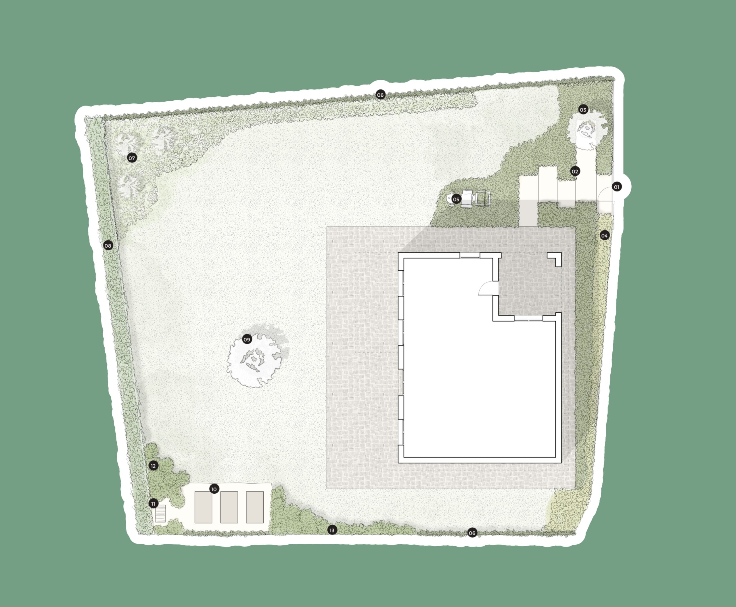 Villa sull'Agro Pontino